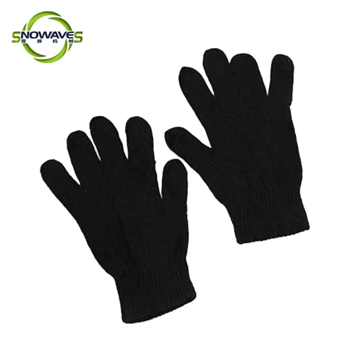 woolen knitted gloves